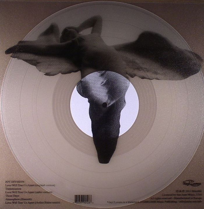 Joy Division – Love Will Tear Us Apart vinyl cover