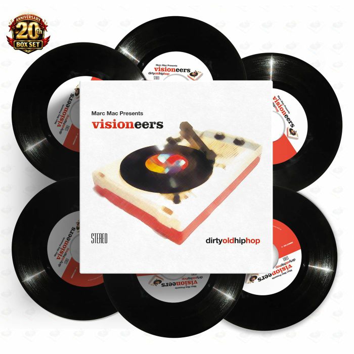 Marc Mac | Visioneers – Dirty Old Hip Hop (20th Anniversary Edition) vinyl cover