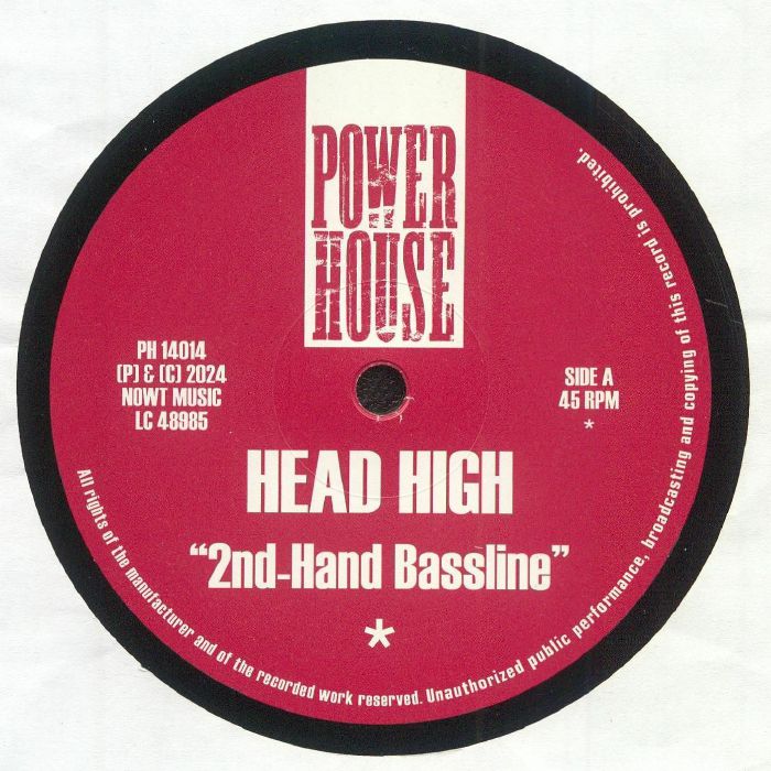 Head High 2nd Hand Bassline