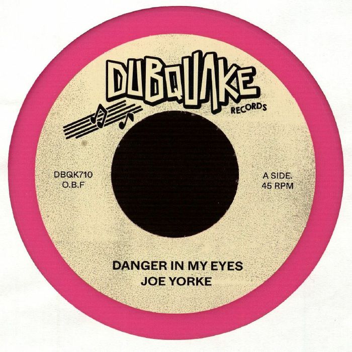 Joe Yorke | Obf – Danger In My Eyes vinyl cover