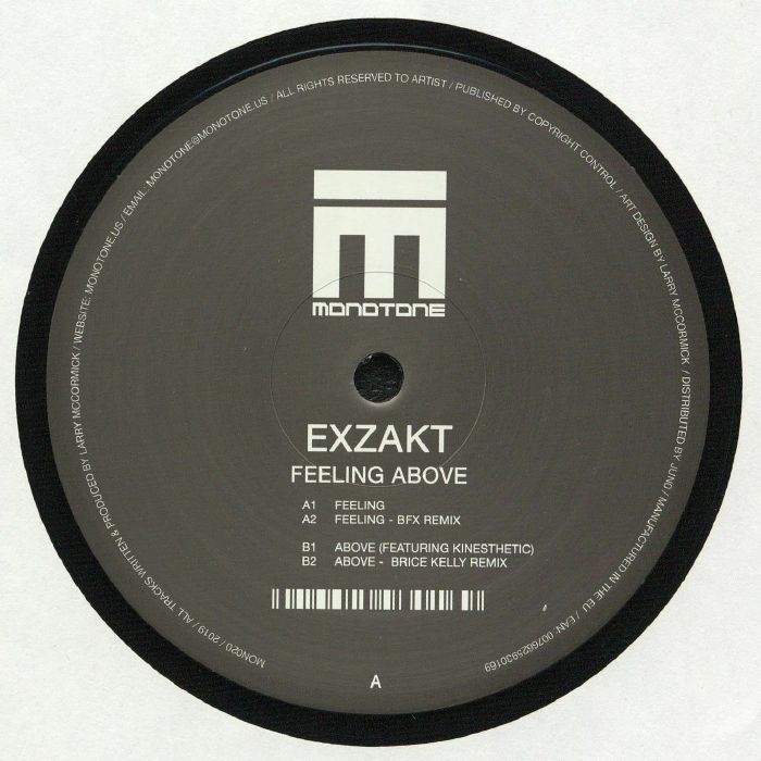 Exzakt Felling Above (BFX, Brice Kelly remixes)