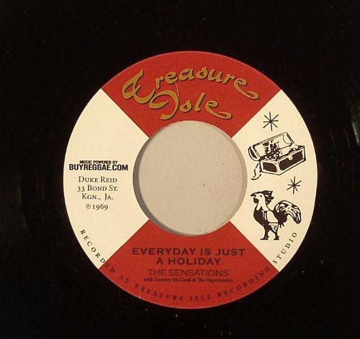 The Sensations | Tommy Mccook – Everyday Is Just A Holiday vinyl cover
