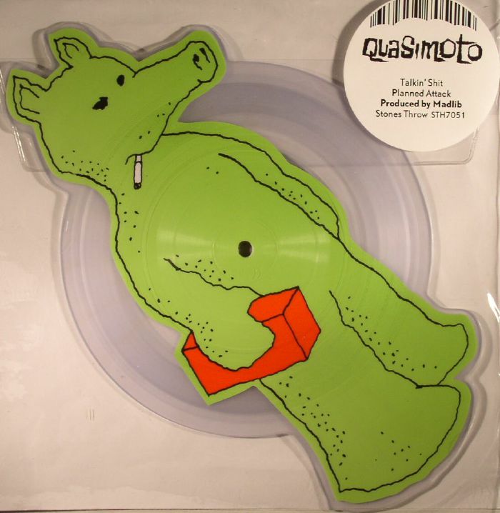 Quasimoto Talkin Shit (Green X Ray Version) (reissue)