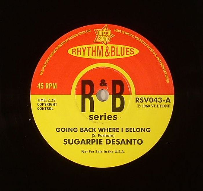 Sugar Pie Desanto Going Back Where I Belong