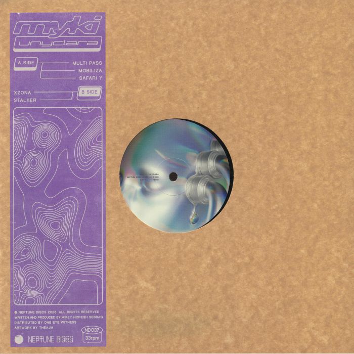 Myki – Unyclara vinyl cover