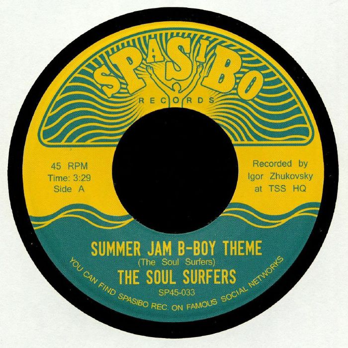 The Soul Surfers – Summer Jam B Boy Theme vinyl cover