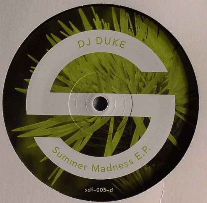 Dj Duke – Summer Madness EP vinyl cover