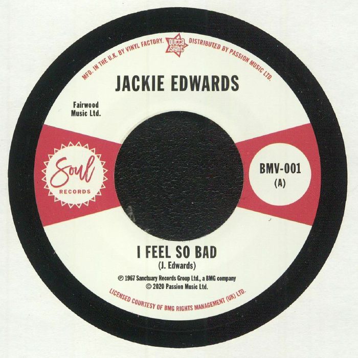 Jackie Edwards | Del Davis I Feel So Bad