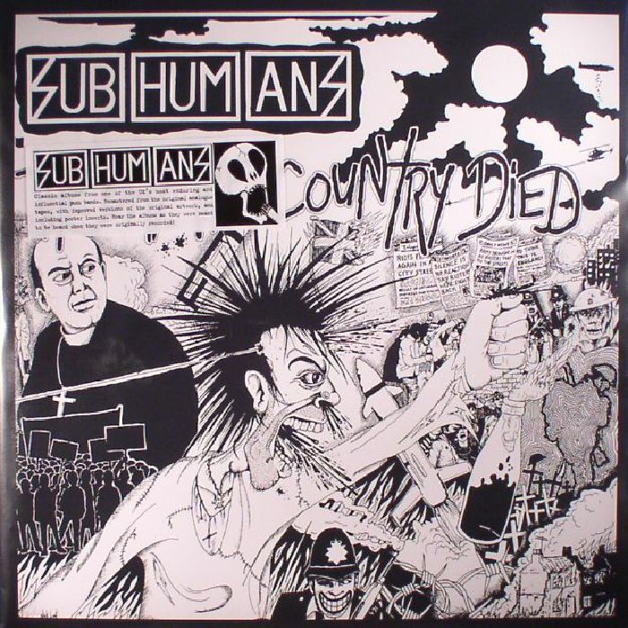 Subhumans – The Day The Country Died vinyl cover