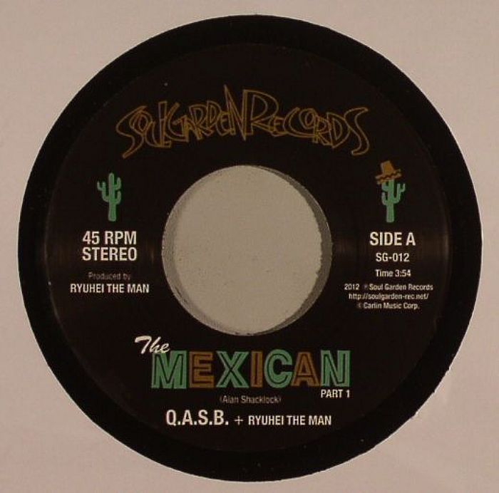 Qasb Ryuhei The Man – The Mexican vinyl cover