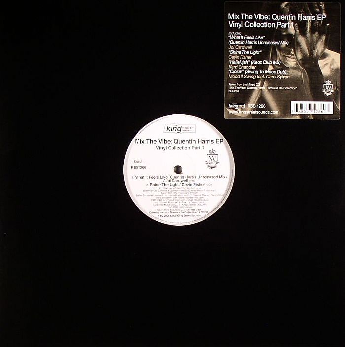 Joi Cardwell | Cevin Fisher | Kerri Chandler | Mood Ii Swing | Carol Sylvan – Mix The Vibe: Quentin Harris EP   Vinyl Collection Part 1 vinyl cover