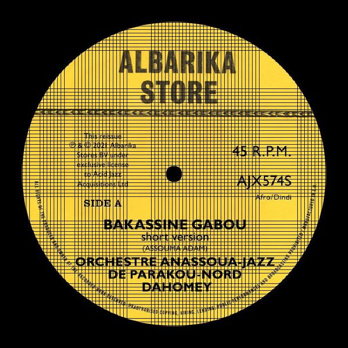 Orchestre Anoassous Jazz De Parakou Nord Dahomey Bakassine Gabou
