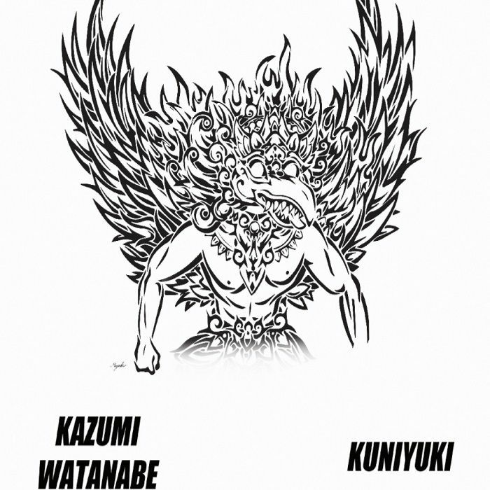 Kazumi Watanabe ( | Kuniyuki Remix) – Garuda vinyl cover