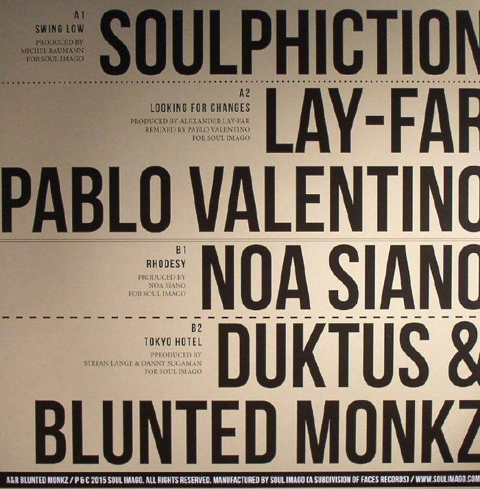 Soulphiction | Lay Far | Noa Siano | Duktus | Blunted Monkz Soul Imago Various Artists 001