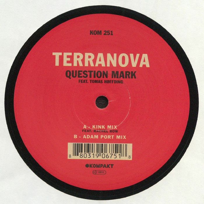 Terranova Feat Tomas Hoffding Vinyl