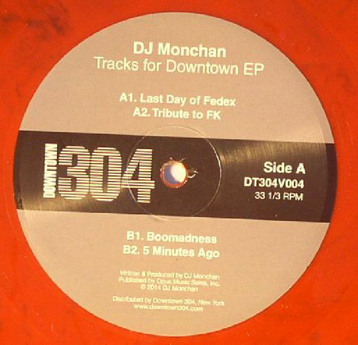 DJ Monchan Tracks For Downtown EP