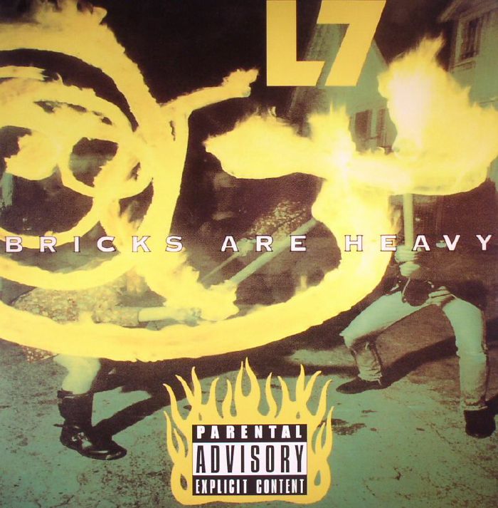 L7 – Bricks Are Heavy vinyl cover