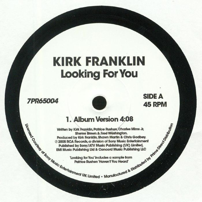 Kirk Franklin Looking For You (Record Store Day 2019)
