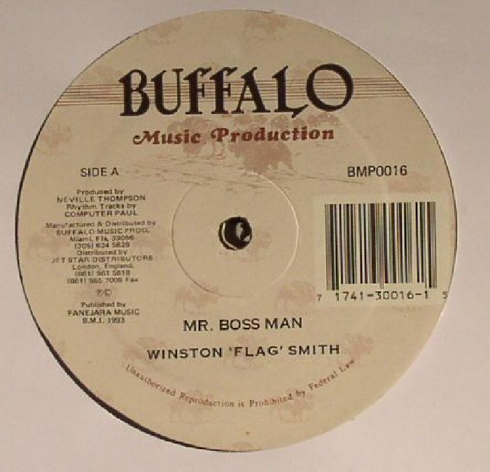 Winston Flag Smith Mr Boss Man (warehouse find: slight sleeve wear)