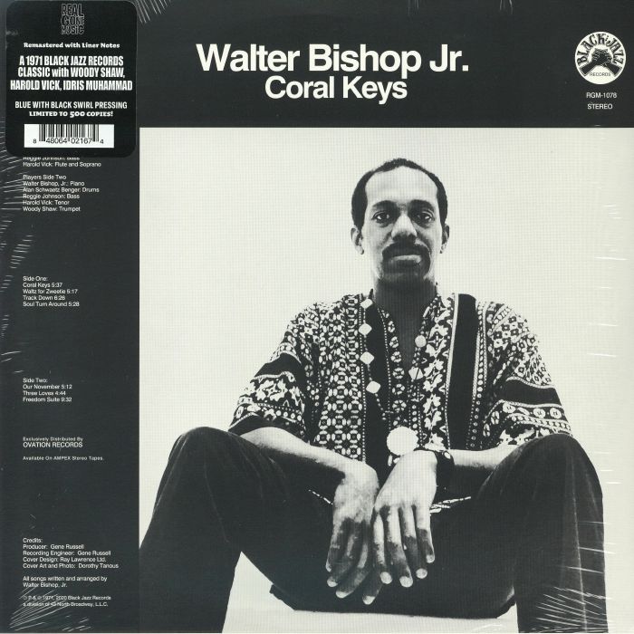 Walter Jr Bishop – Coral Keys vinyl cover