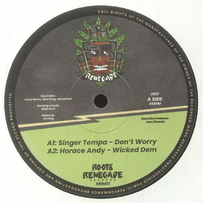 Horace Andy | Noel Ellis | Singer Tempa Dont Worry