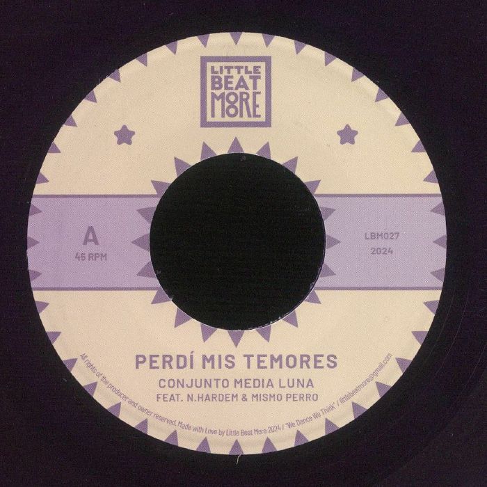 Conjunto Media Luna – Perdi Mis Temores vinyl cover