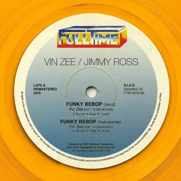 Vin Zee | Jimmy Ross Funky Bebop (remastered 2019)