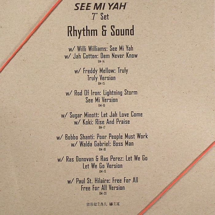 Rhythm and Sound – See Mi Yah vinyl cover