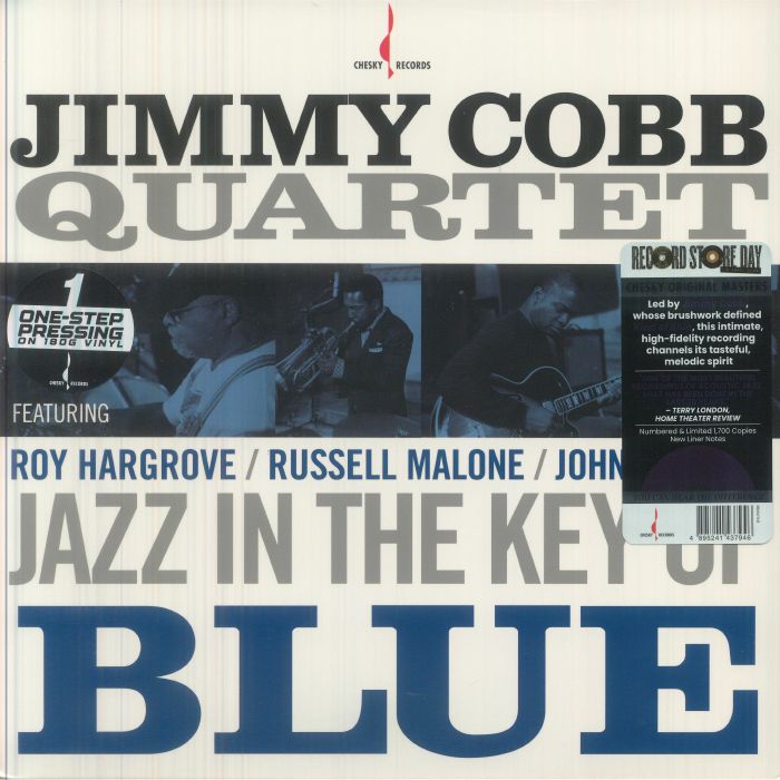 Jimmy Cobb Quartet – Jazz In The Key Of Blue (Record Store Day RSD 2026) vinyl cover