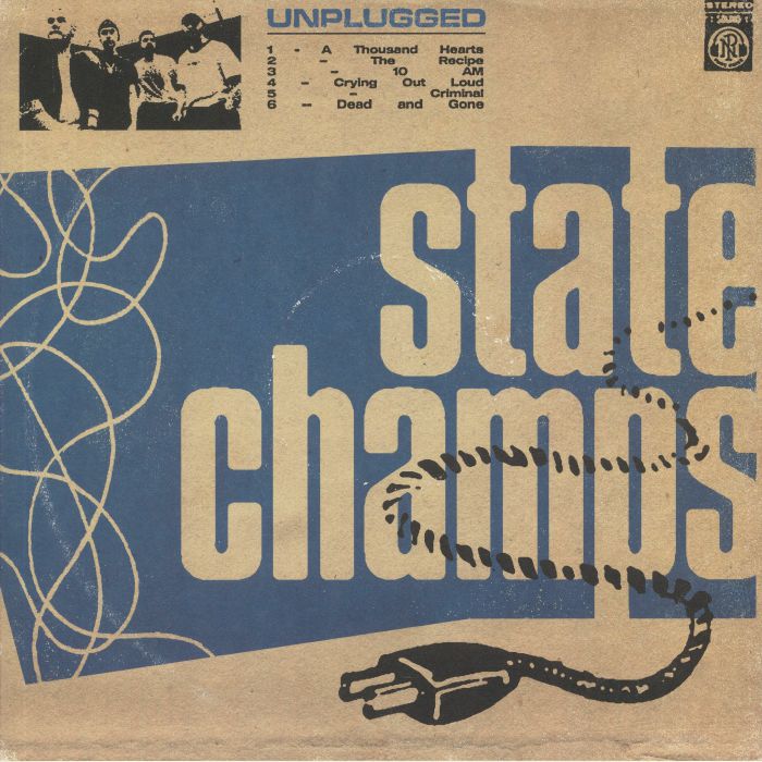 State Champs – Unplugged vinyl cover