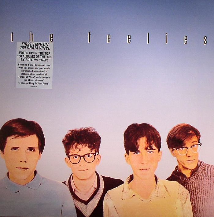 The Feelies – Crazy Rhythms vinyl cover