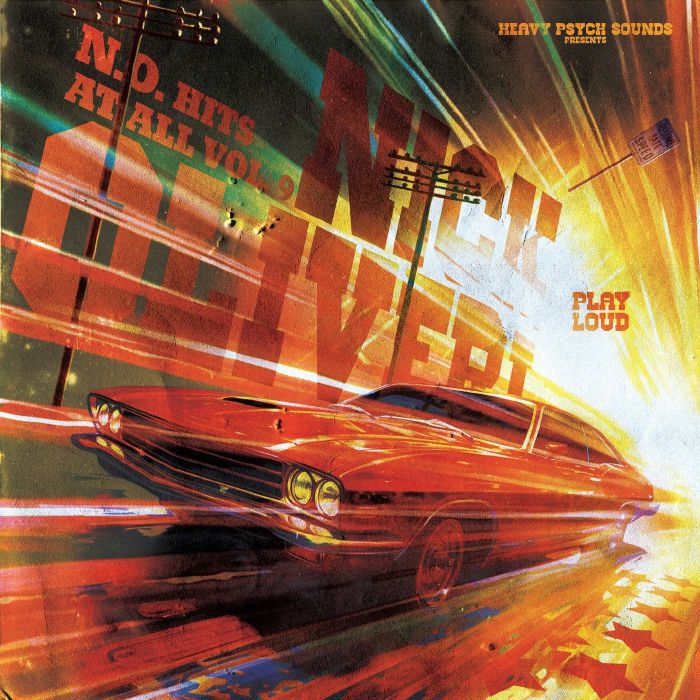 Nick Oliveri – NO Hits At All Vol 9 vinyl cover