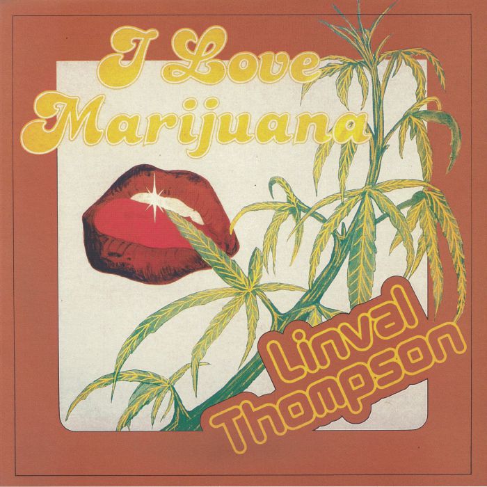 Linval Thompson – I Love Marijuana vinyl cover