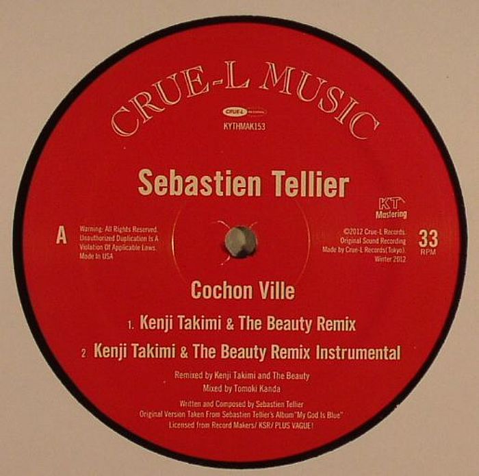 Sebastien Tellier Cochon Ville (remixes)