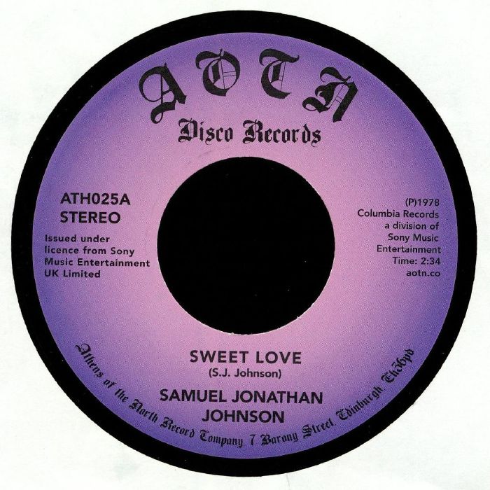 Samuel Jonathan Johnson Sweet Love