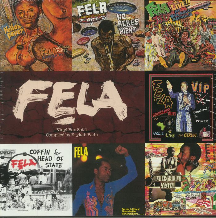 Fela Kuti Vinyl Box Set 4: Compiled By Erykah Badu