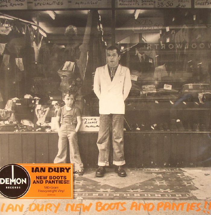 Ian Dury – New Boots and Panties vinyl cover