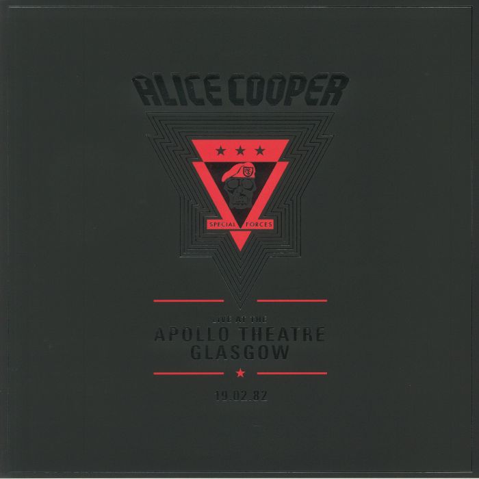 Alice Cooper Live At The Apollo Theatre Glasgow 19/02/1982 (Record Store Day 2020)