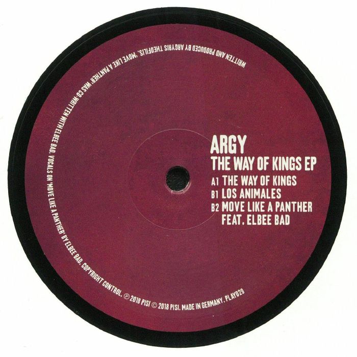 Argy The Way Of Kings EP