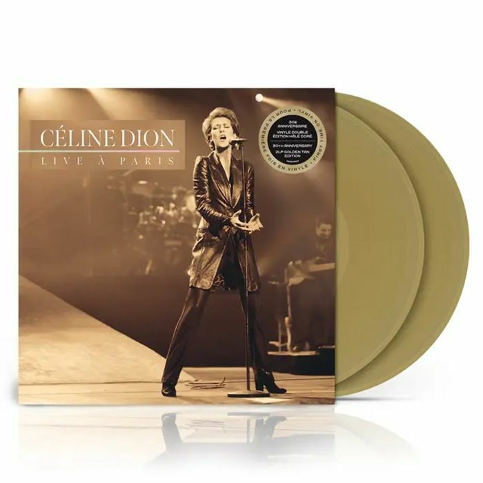 Celine Dion – Live A Paris (30th Anniversary Edition) vinyl cover