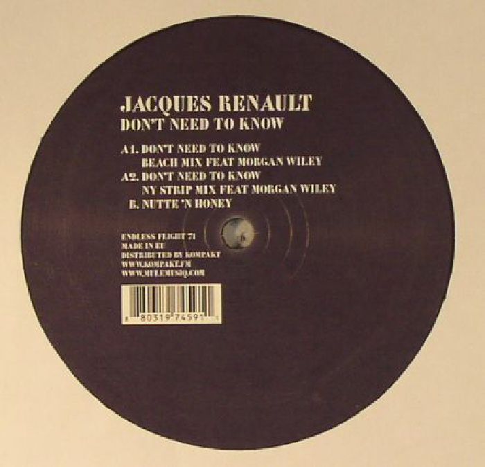 Jacques Renault Dont Need To Know