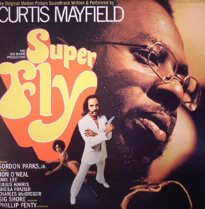 Curtis Mayfield – Superfly (Soundtrack) (reissue) vinyl cover
