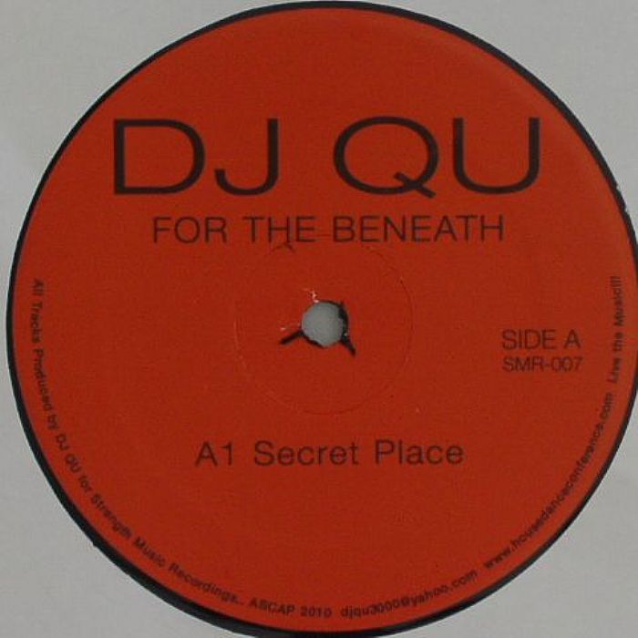 Dj Qu – For The Beneath vinyl cover