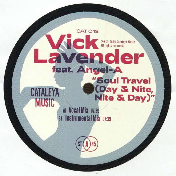 Vick Lavender | Angel A – Soul Travel vinyl cover