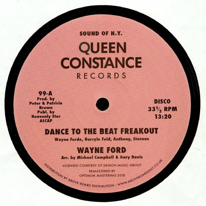 Wayne Ford Dance To The Beat Freakout