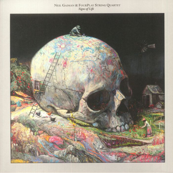 Neil Gaiman | Fourplay String Quartet – Signs Of Life vinyl cover