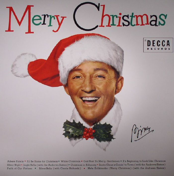 Bing Crosby – Merry Christmas vinyl cover