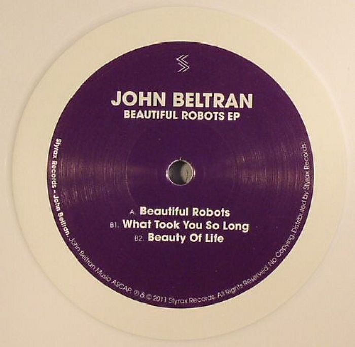John Beltran – Beautiful Robots EP vinyl cover