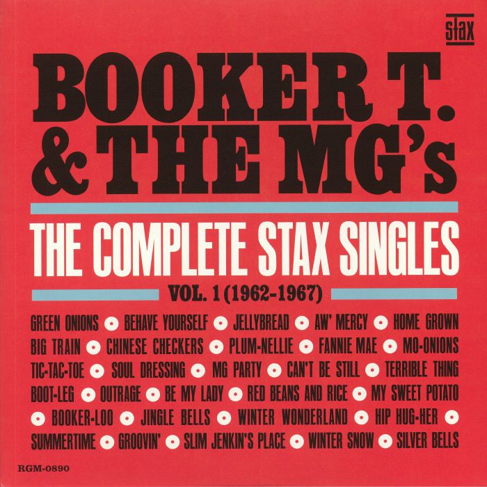 Booker T and The Mgs – The Complete Stax Singles Volume 1: 1962 1967 vinyl cover