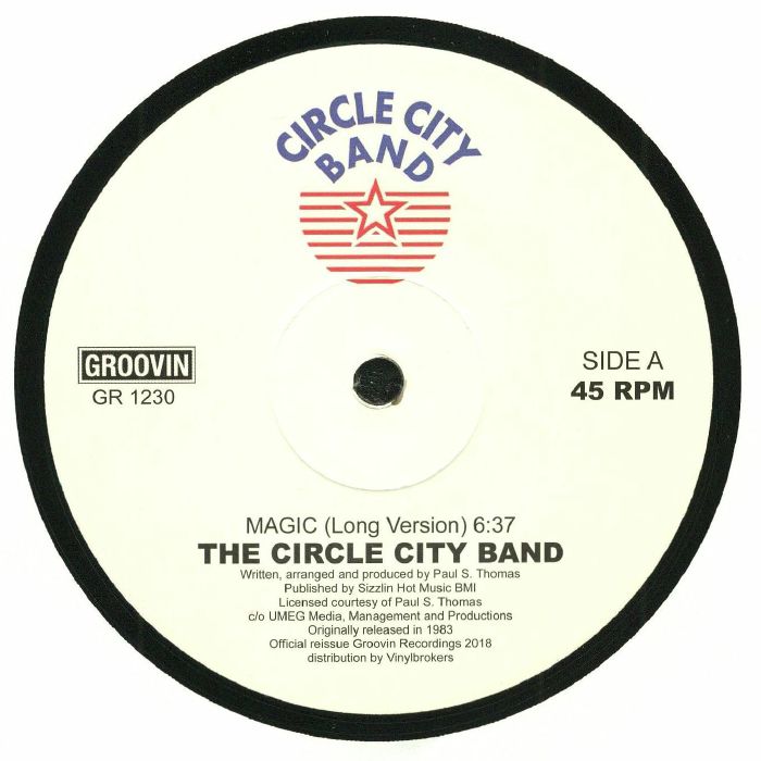 The Circle City Band – Magic vinyl cover